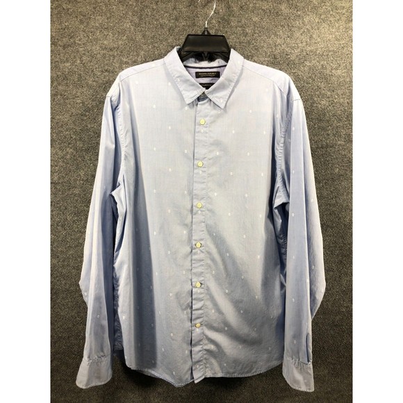 BANANA REPUBLIC Camden Fit Shirt Men's XL‎ Custom 078 Wash Short Sleeve Button - Picture 2 of 14